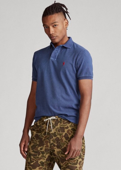 Men's Polo Ralph Lauren Custom Slim Distressed Polos | 175302JTZ